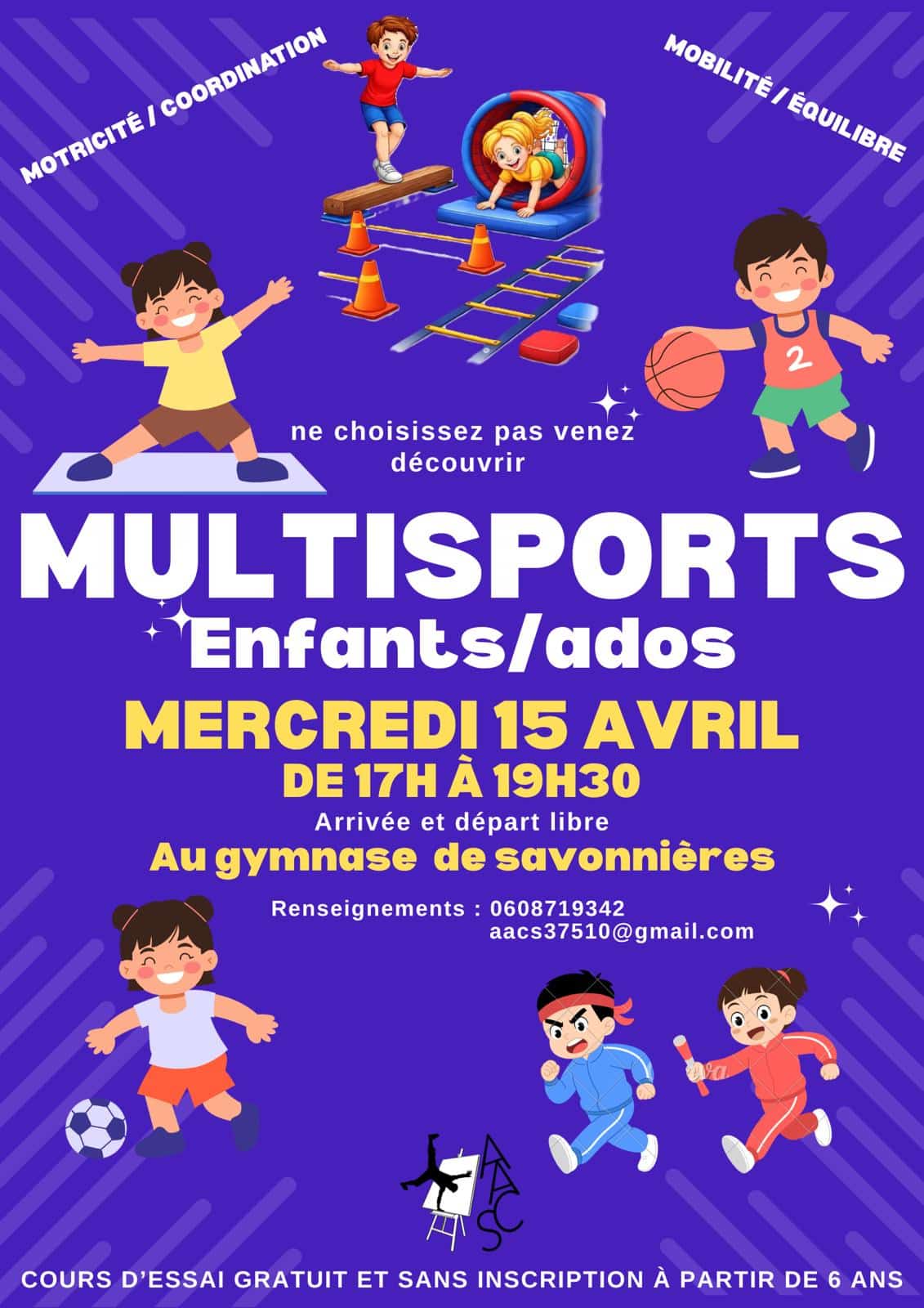 Affiche Multisports avril 26