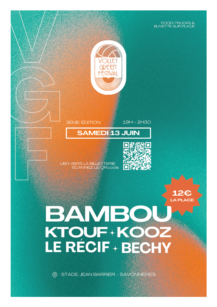 Affiche Volley Green festival