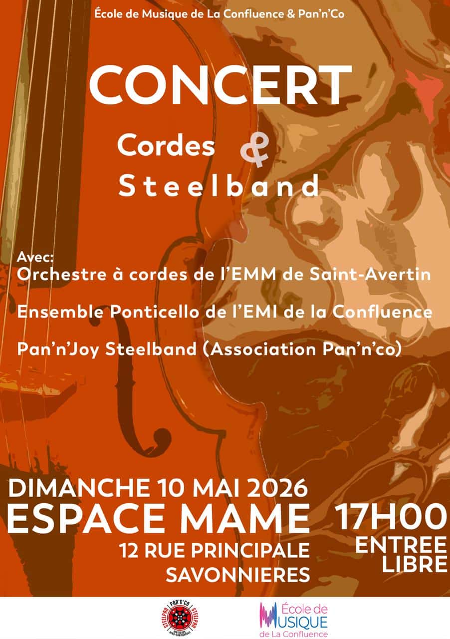 affiche concert 10 mai