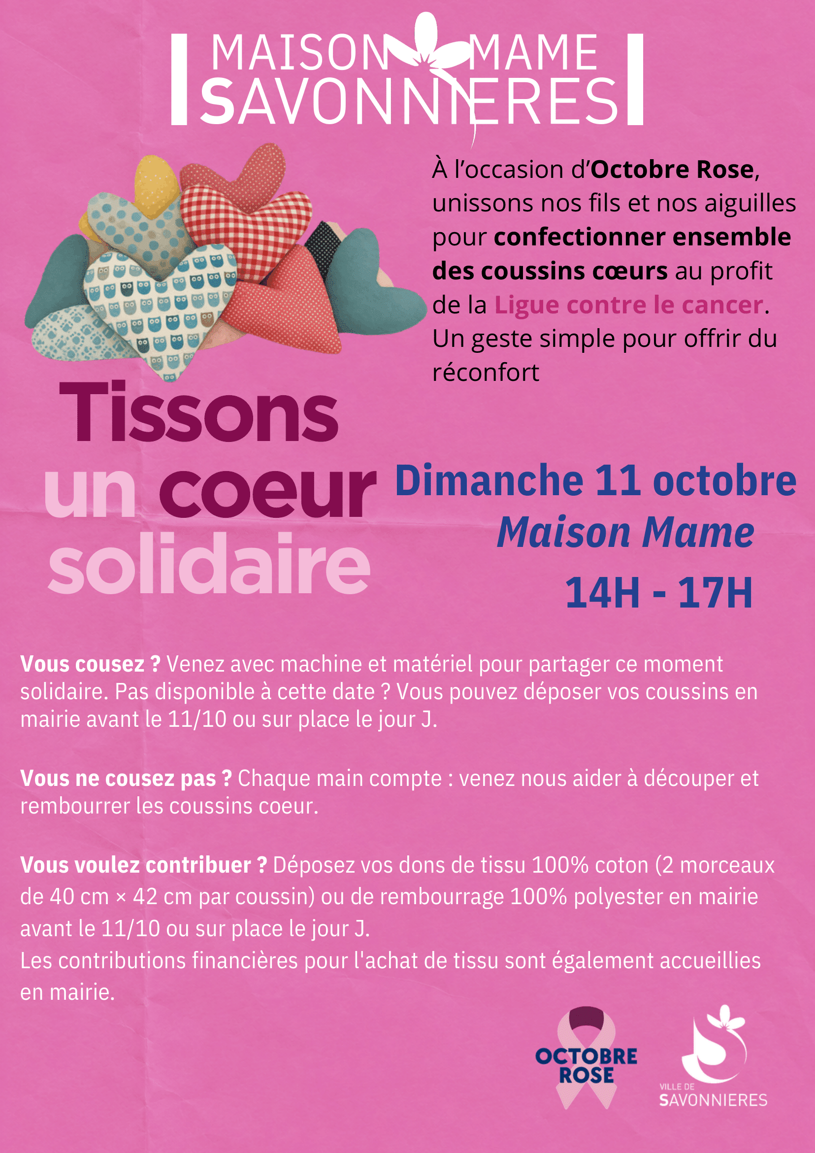 Affiche_Tissons un coeur solidaire-1